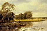 Benjamin Williams Leader On the Thames painting